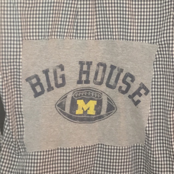 Michigan football flannel! - Picture 4 of 4